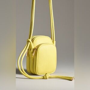 Mali + Lili Josie Double Crossbody Bag Yellow